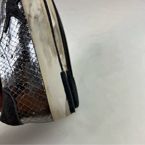 GOLDEN GOOSE Leather Animal Print Sneakers, Size 37 EU - Picture 10 of 15